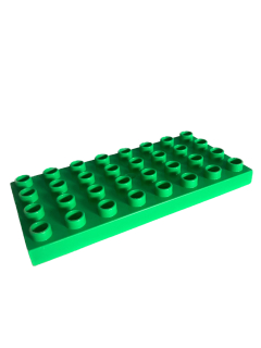 Lego® Duplo® deska 4x8 stř. zelená